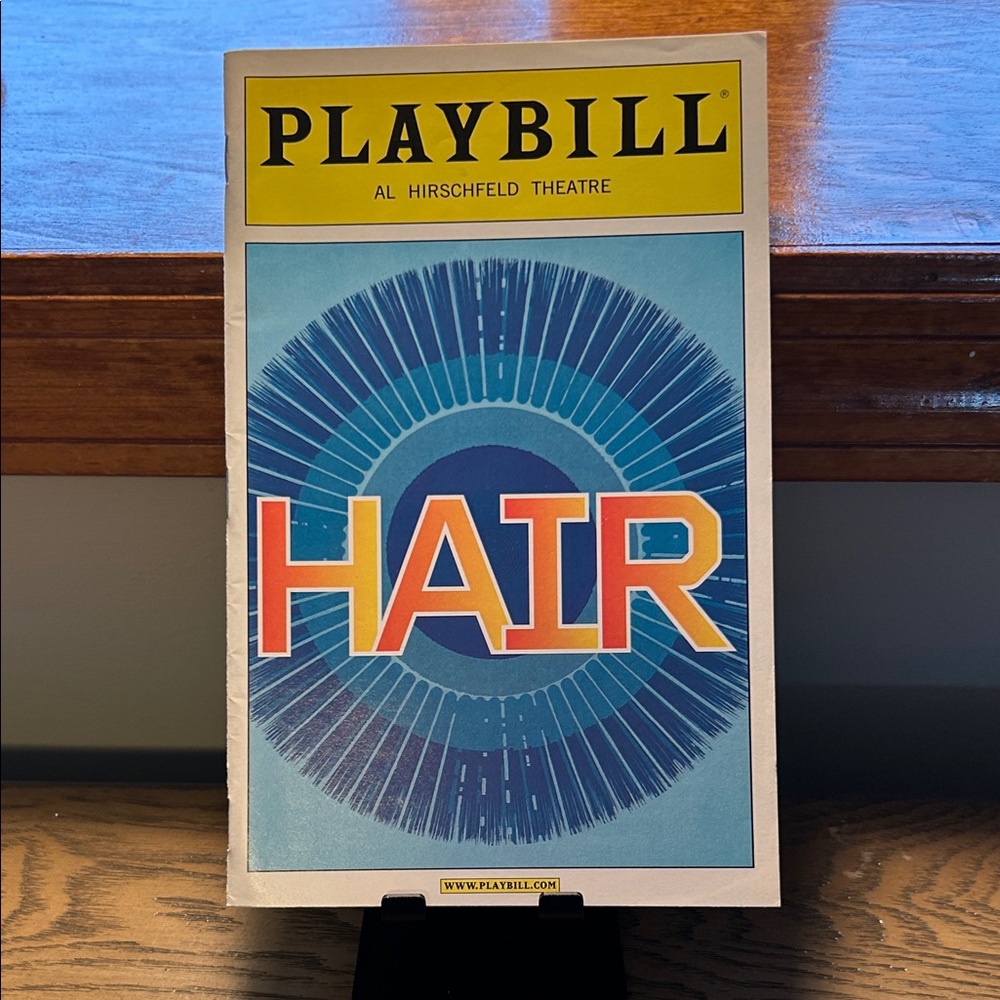 HAIR Playbill 2008 – Gavin Creel Cast Original Broadway Musical
